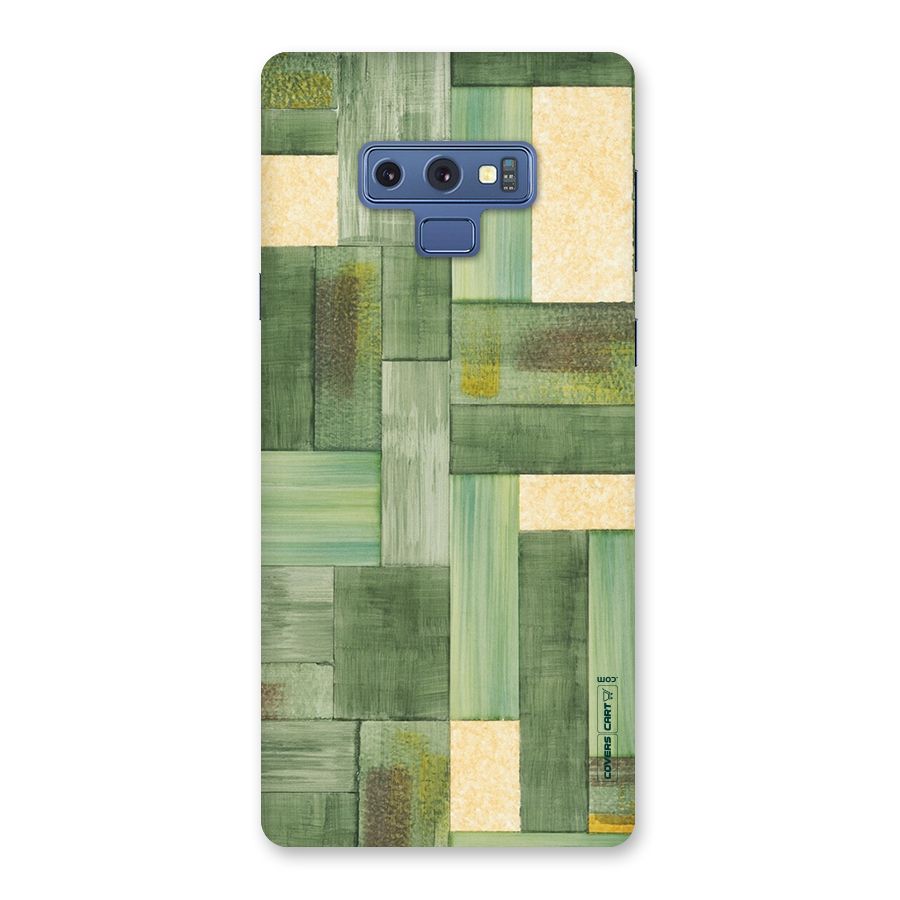 Wooden Green Texture Back Case for Galaxy Note 9