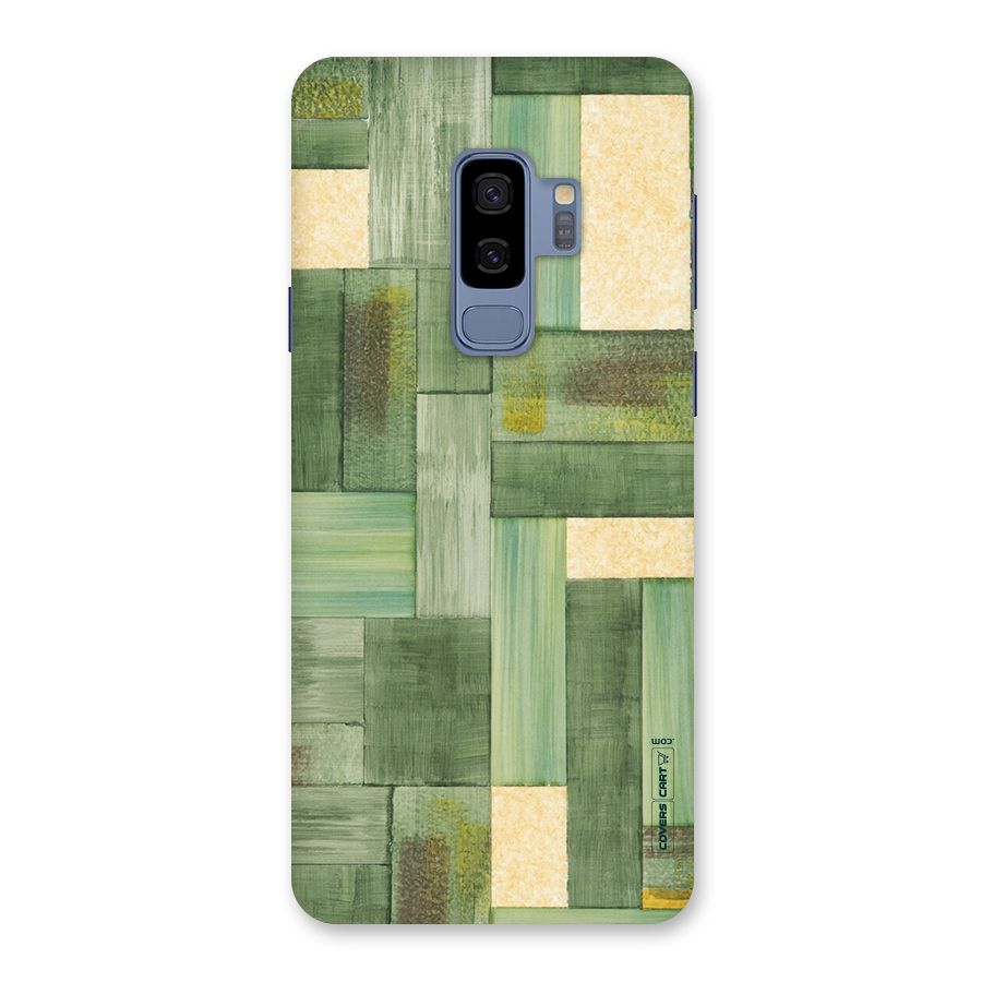 Wooden Green Texture Back Case for Galaxy S9 Plus