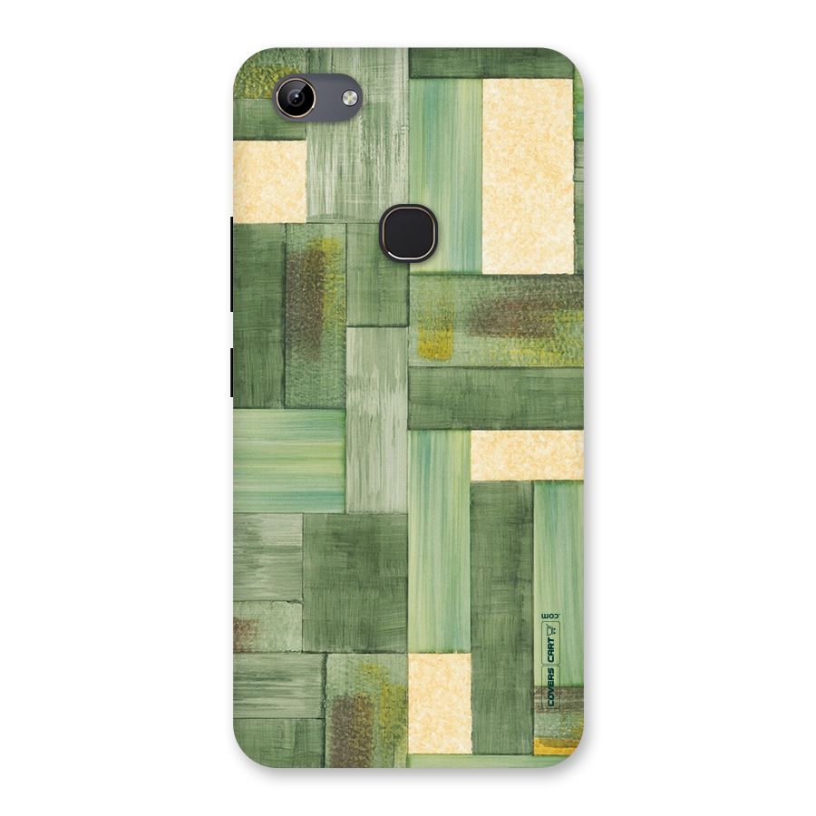 Wooden Green Texture Back Case for Vivo Y81