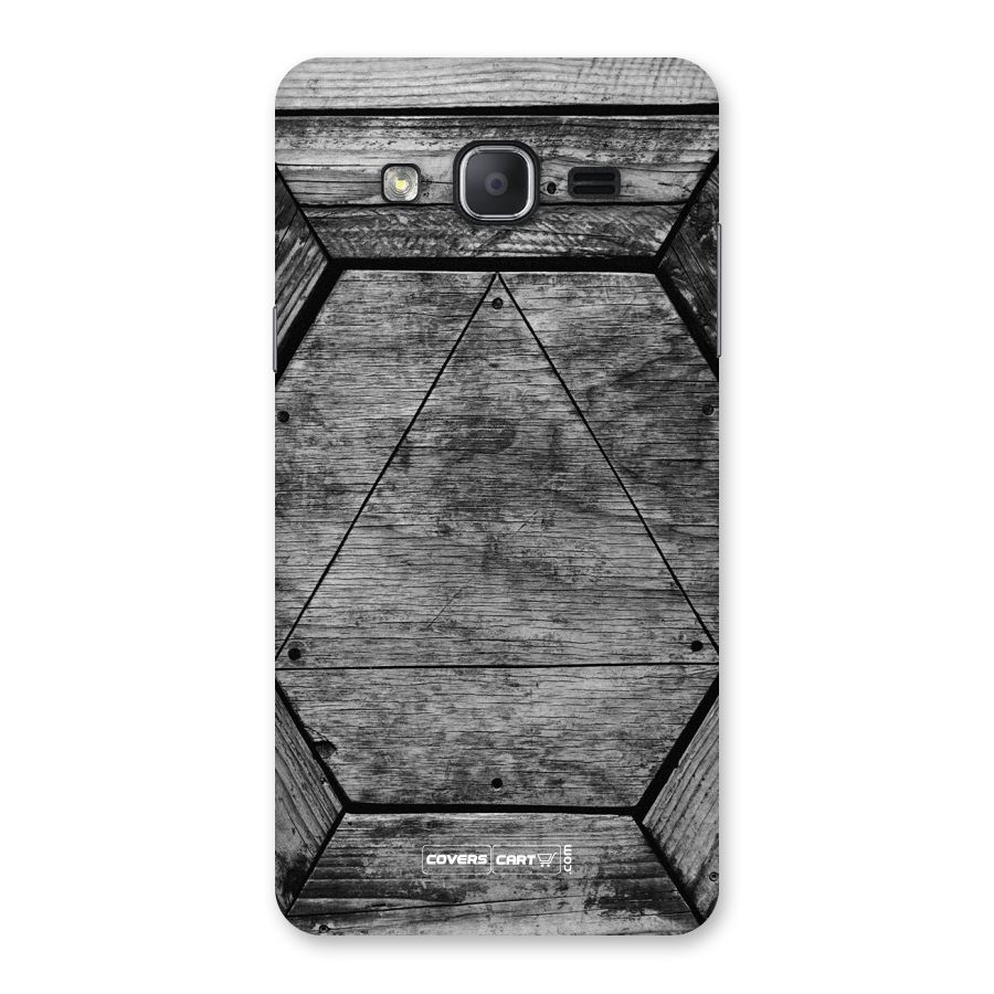 Wooden Hexagon Back Case for Galaxy On7 2015