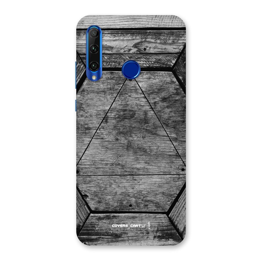 Wooden Hexagon Back Case for Honor 20i