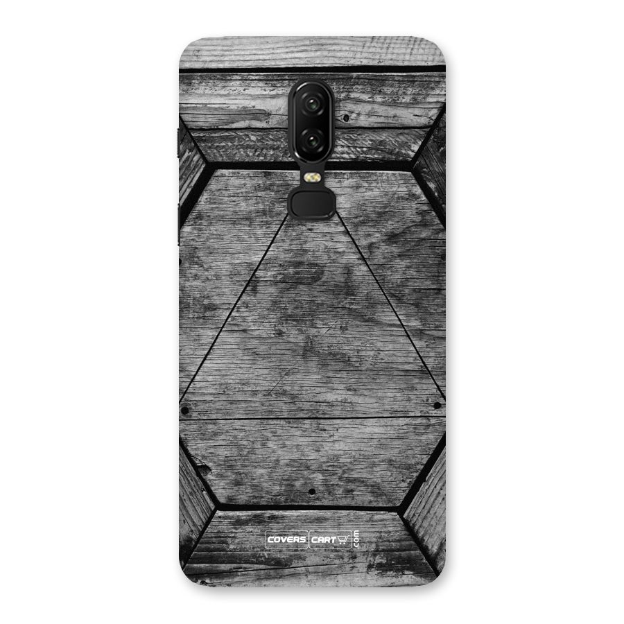 Wooden Hexagon Back Case for OnePlus 6