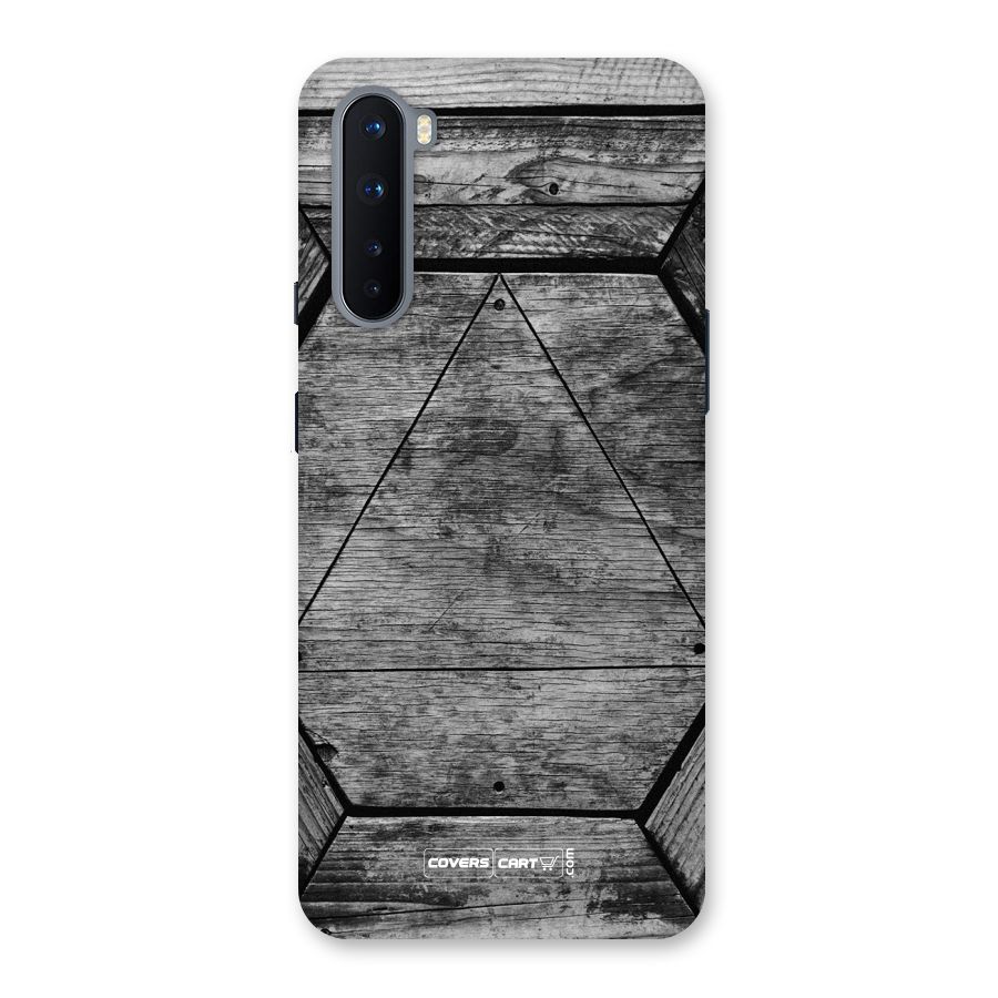 Wooden Hexagon Back Case for OnePlus Nord