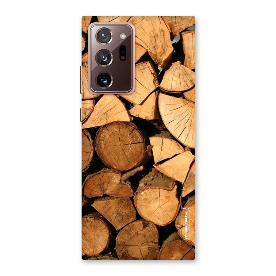 Wooden Logs Back Case for Galaxy Note 20 Ultra