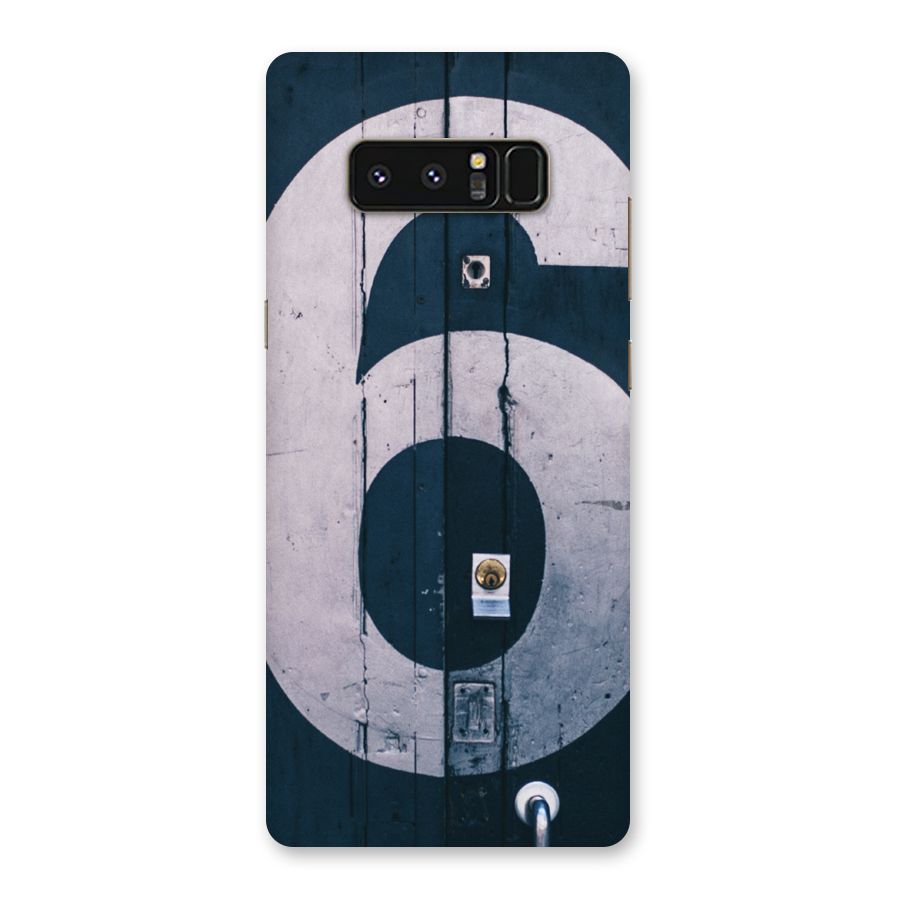 Wooden Six Back Case for Galaxy Note 8