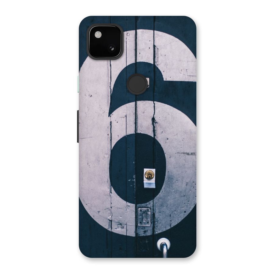 Wooden Six Back Case for Google Pixel 4a