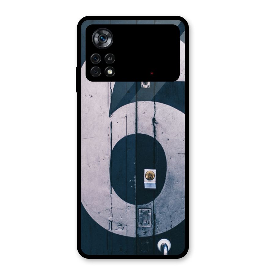 Wooden Six Glass Back Case for Poco X4 Pro 5G