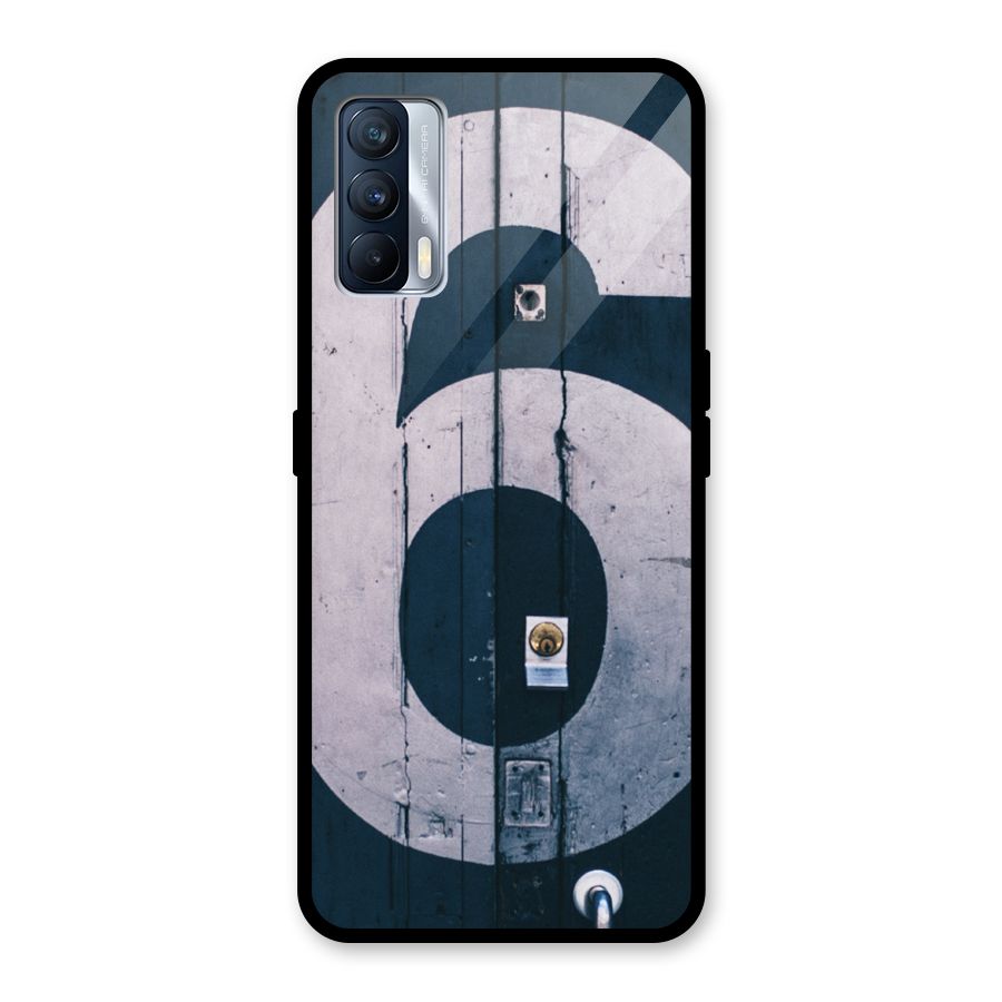Wooden Six Glass Back Case for Realme X7