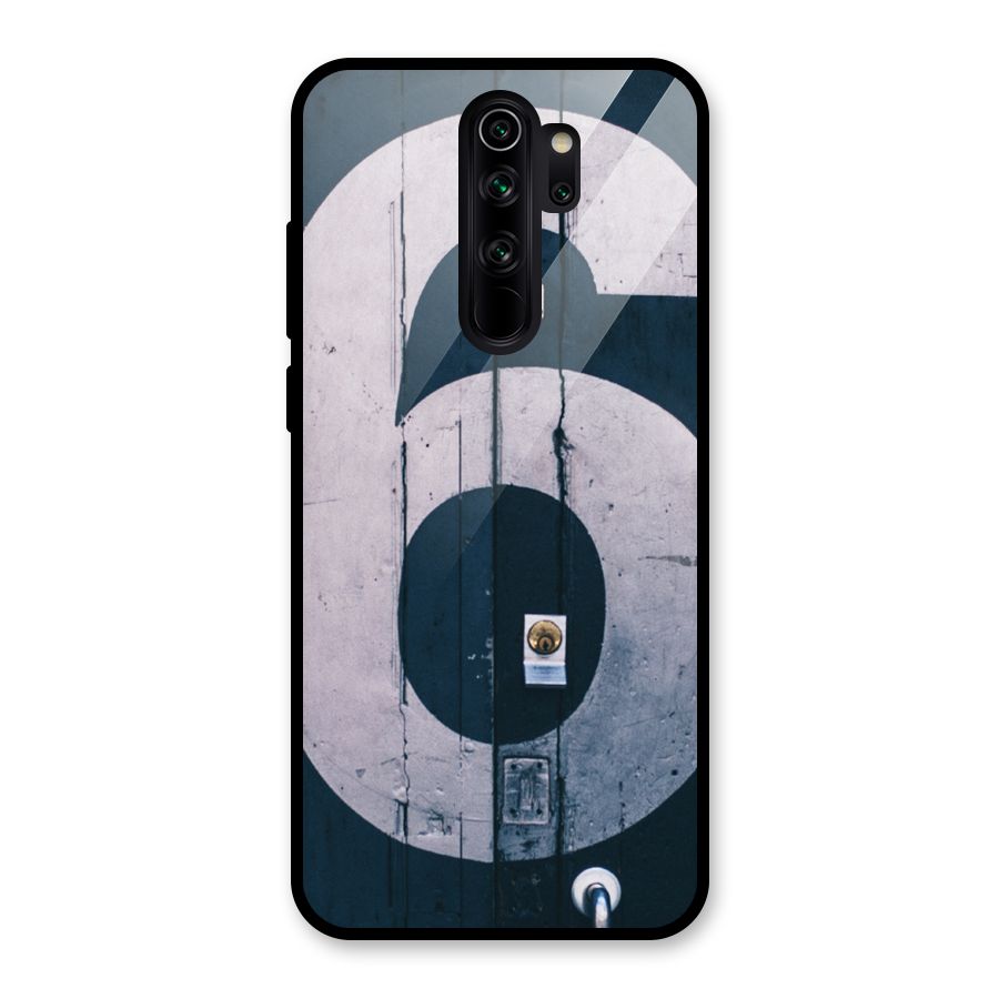Wooden Six Glass Back Case for Redmi Note 8 Pro