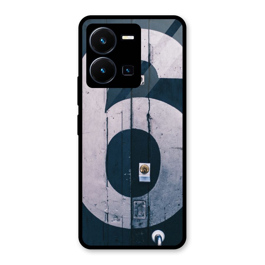 Wooden Six Glass Back Case for Vivo Y35