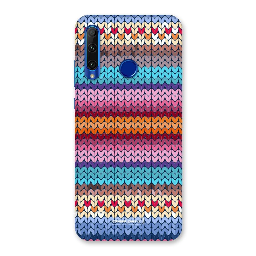 Woolen Back Case for Honor 20i