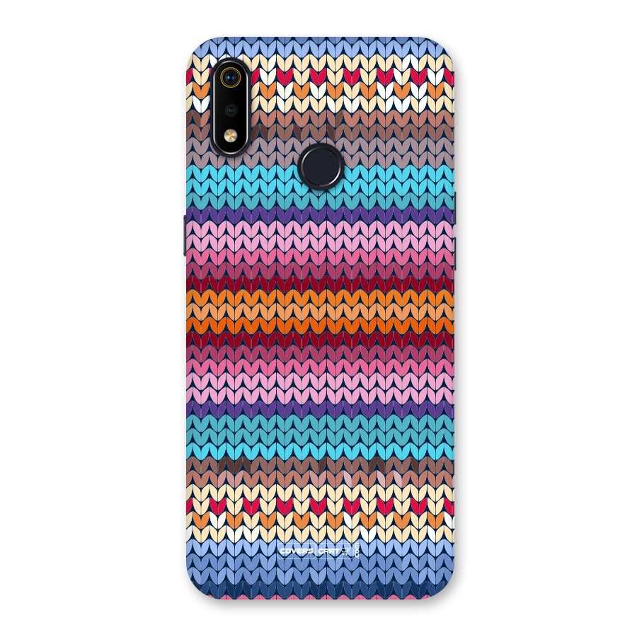 Woolen Back Case for Realme 3i