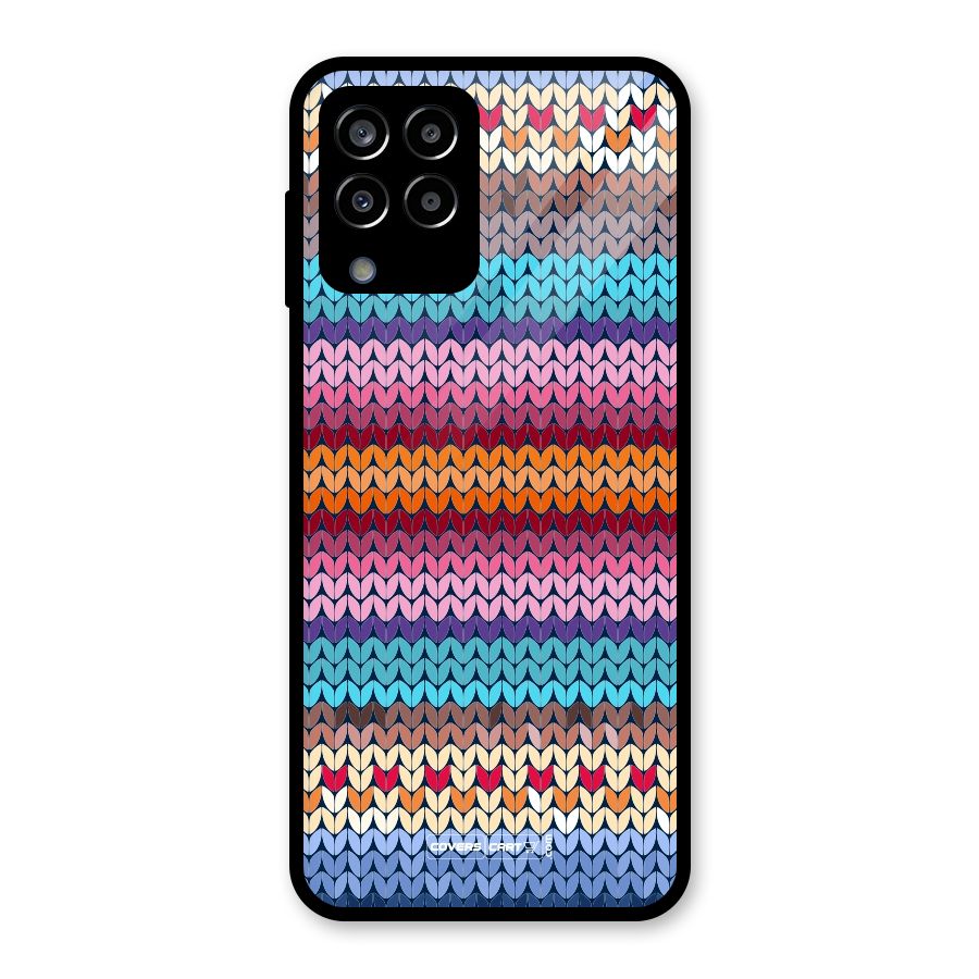 Woolen Glass Back Case for Galaxy M33
