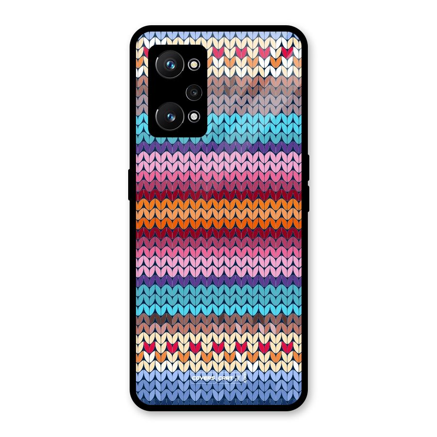 Woolen Glass Back Case for Realme GT Neo 3T