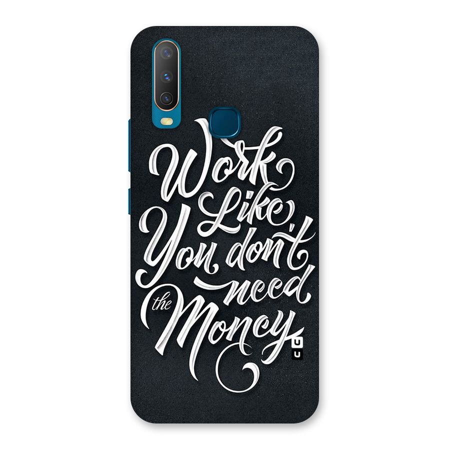 Work Like King Back Case for Vivo U10