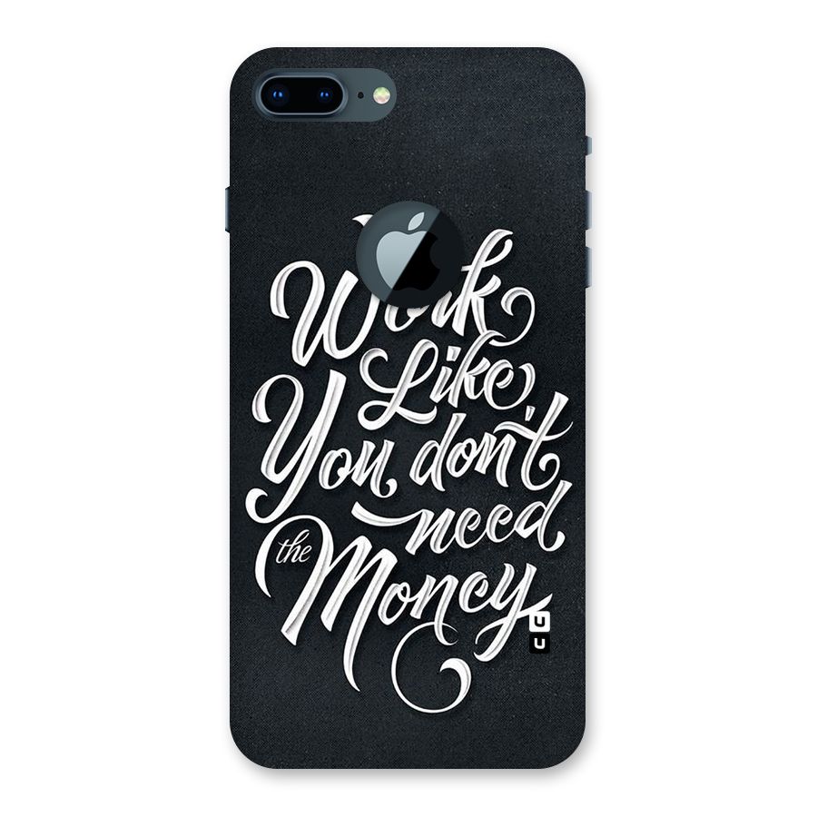 Work Like King Back Case for iPhone 7 Plus Logo Cut