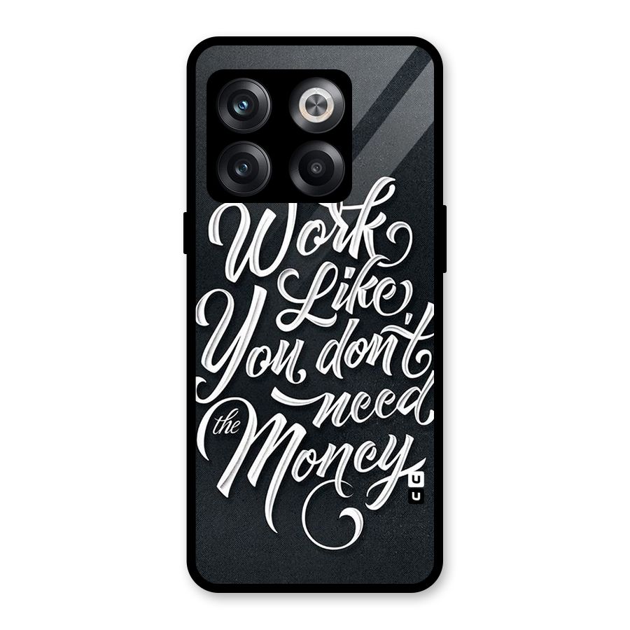 Work Like King Glass Back Case for OnePlus 10T