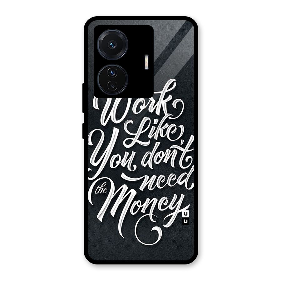 Work Like King Glass Back Case for Vivo T1 Pro