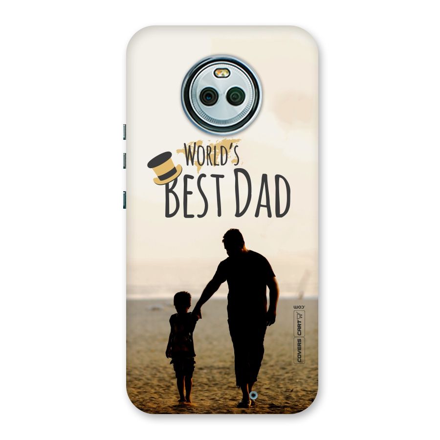 Worlds Best Dad Back Case for Moto X4