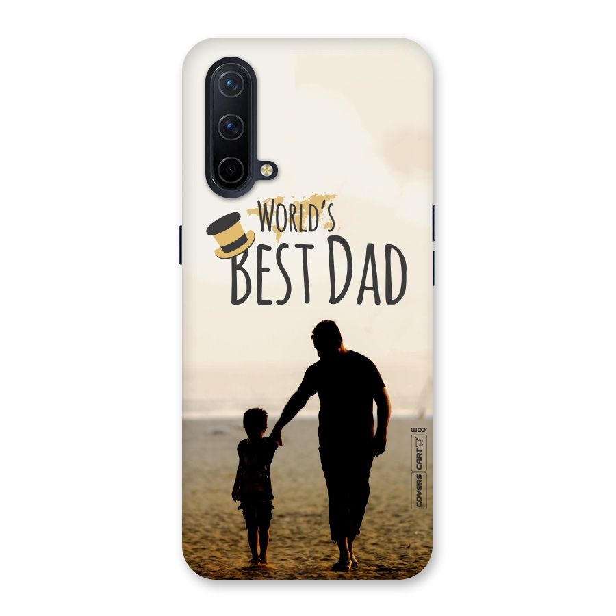 Worlds Best Dad Back Case for OnePlus Nord CE 5G