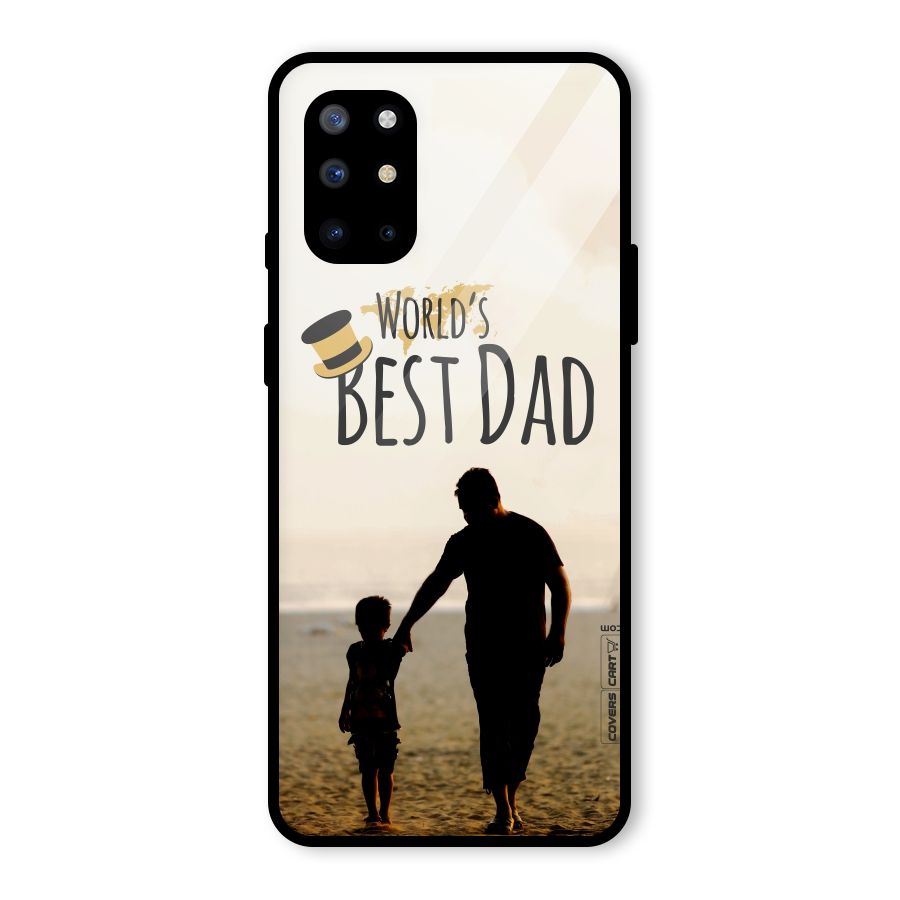 Worlds Best Dad Glass Back Case for OnePlus 8T