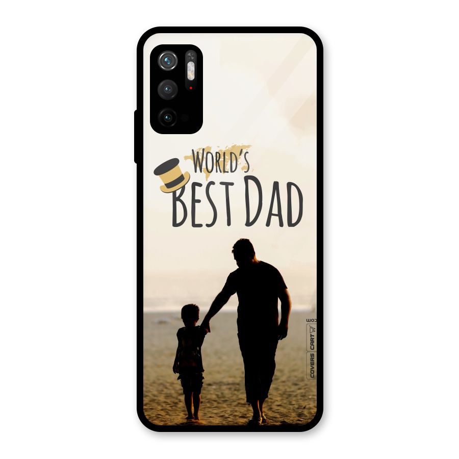 Worlds Best Dad Glass Back Case for Poco M3 Pro 5G