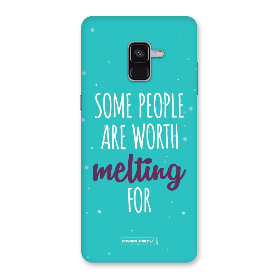 Worth Melting For Back Case for Galaxy A8 Plus