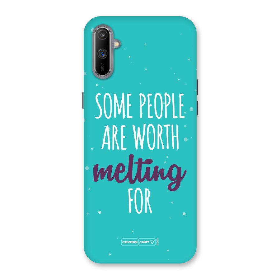 Worth Melting For Back Case for Realme C3
