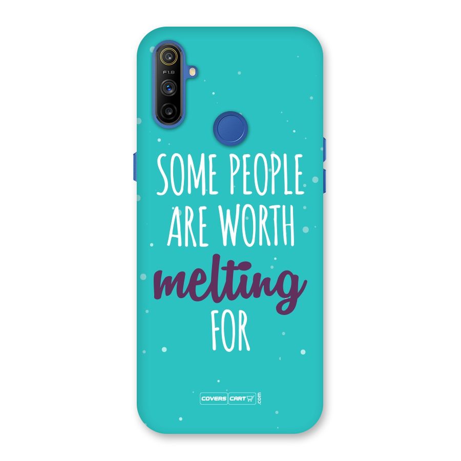 Worth Melting For Back Case for Realme Narzo 10A
