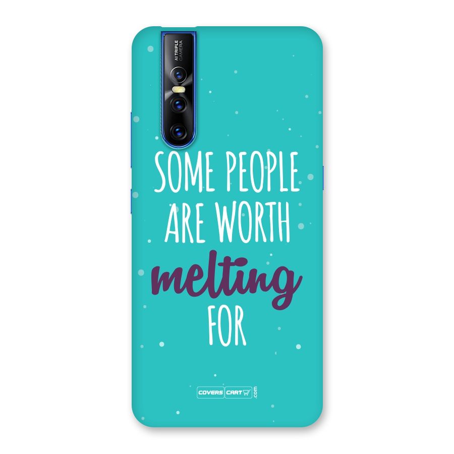 Worth Melting For Back Case for Vivo V15 Pro