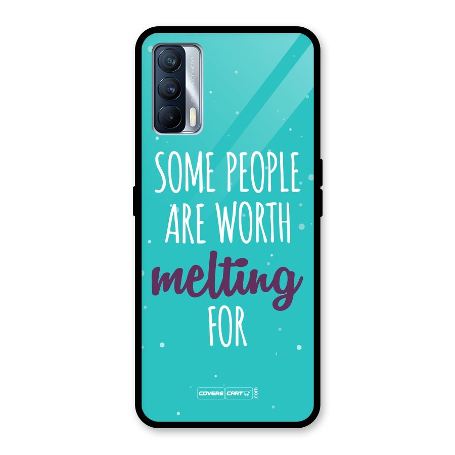 Worth Melting For Glass Back Case for Realme X7