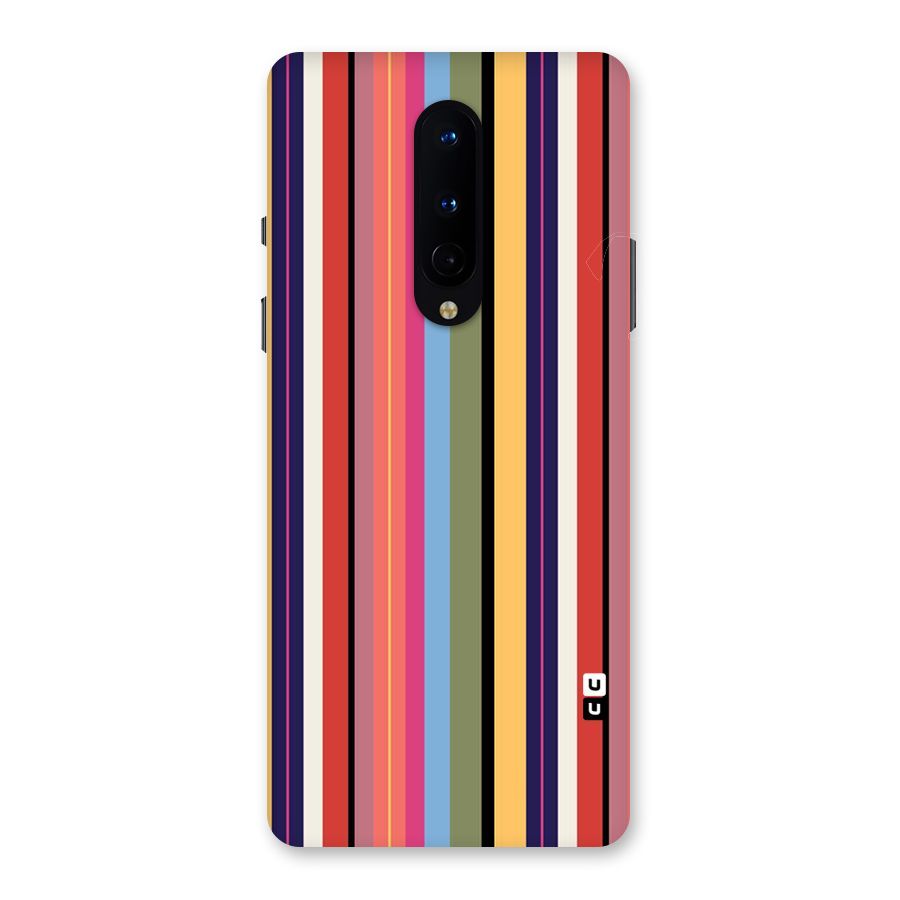 Wrapping Stripes Back Case for OnePlus 8