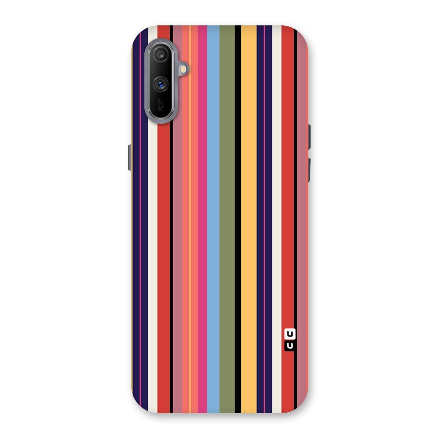 Wrapping Stripes Back Case for Realme C3