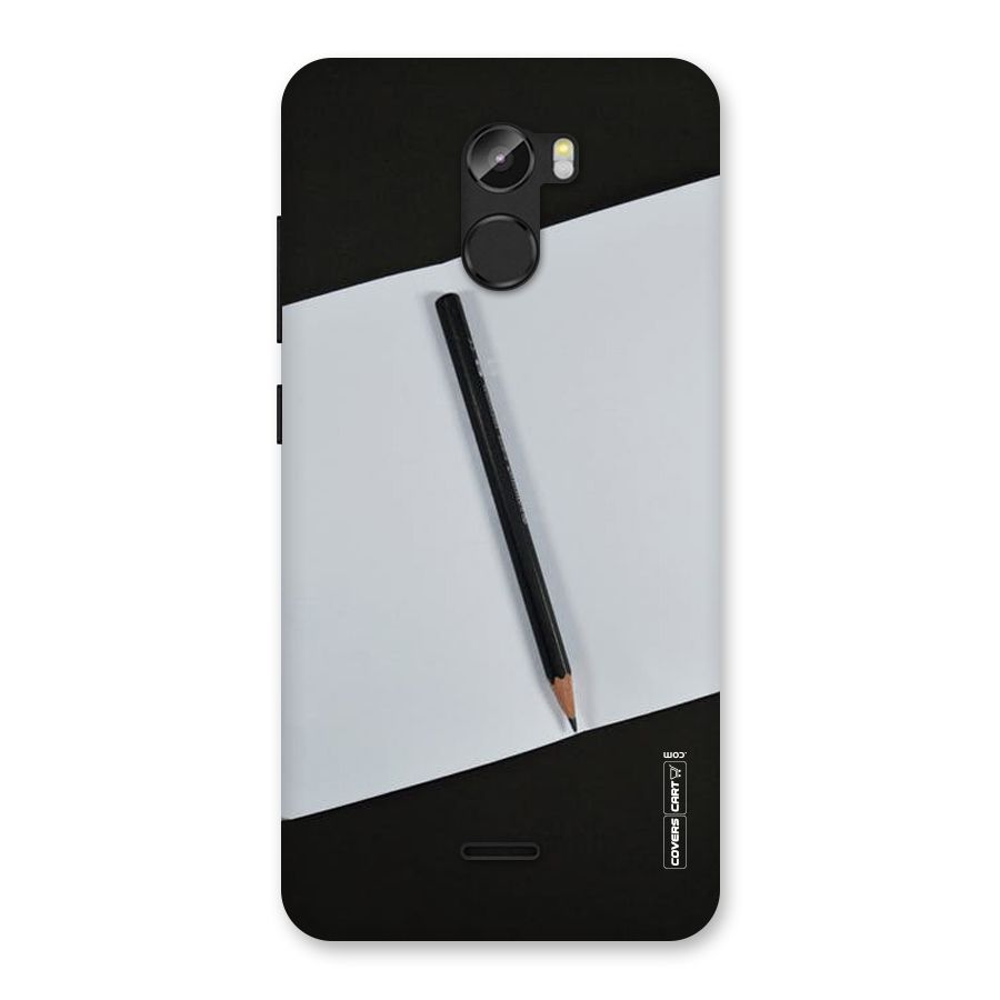 Write Your Thoughts Back Case for Gionee X1