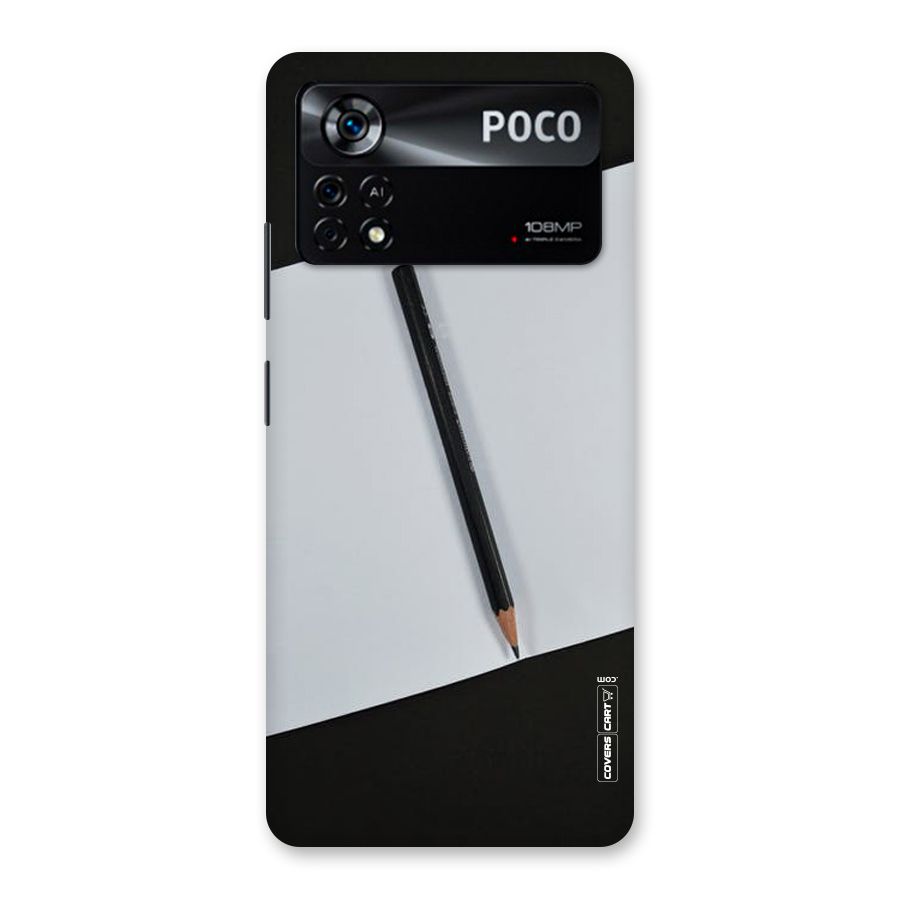 Write Your Thoughts Back Case for Poco X4 Pro 5G