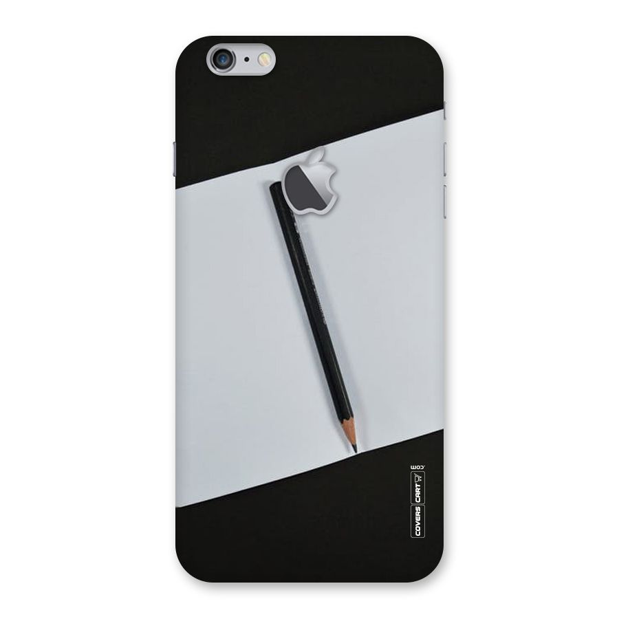 Write Your Thoughts Back Case for iPhone 6 Plus 6S Plus Logo Cut