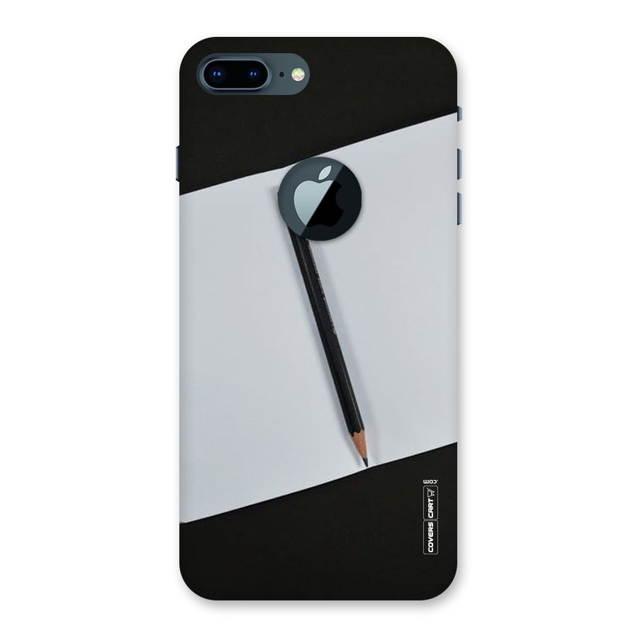 Write Your Thoughts Back Case for iPhone 7 Plus Logo Cut