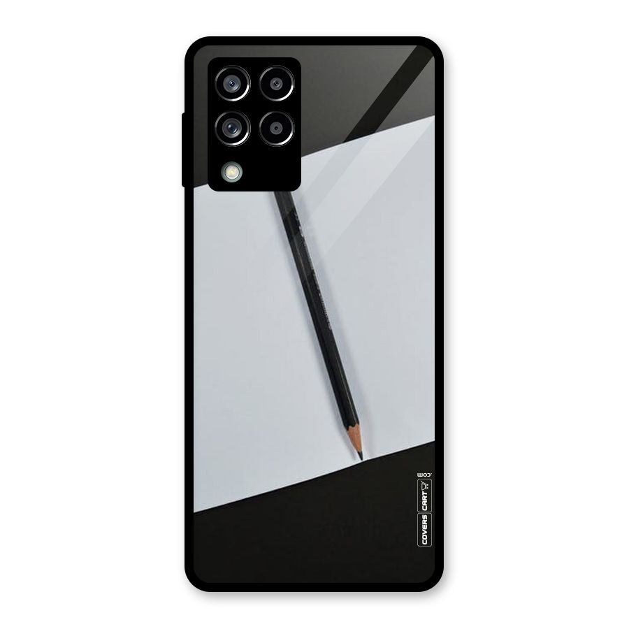 Write Your Thoughts Glass Back Case for Galaxy M53 5G