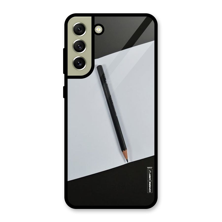 Write Your Thoughts Glass Back Case for Galaxy S21 FE 5G