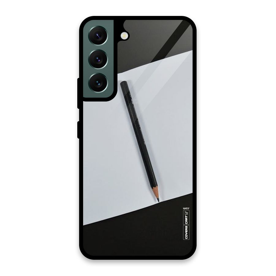 Write Your Thoughts Glass Back Case for Galaxy S22 5G