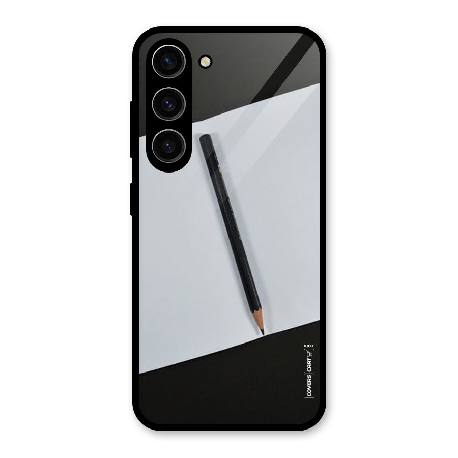 Write Your Thoughts Glass Back Case for Galaxy S23