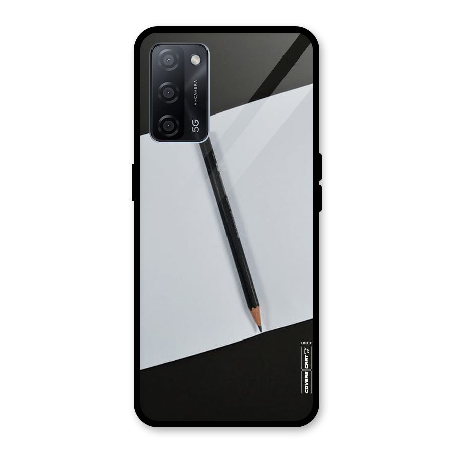 Write Your Thoughts Glass Back Case for Oppo A53s 5G