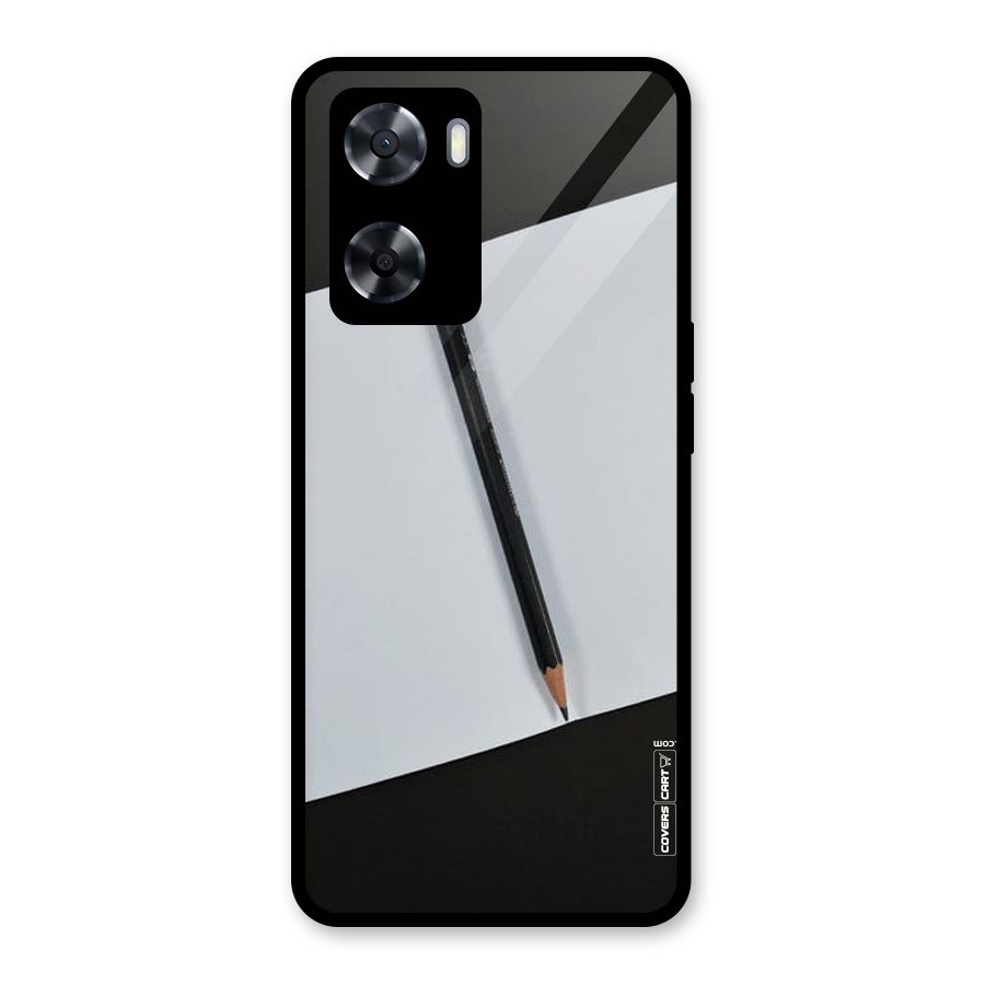 Write Your Thoughts Glass Back Case for Oppo A57 2022