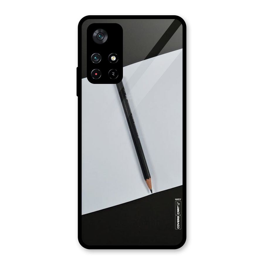 Write Your Thoughts Glass Back Case for Poco M4 Pro 5G