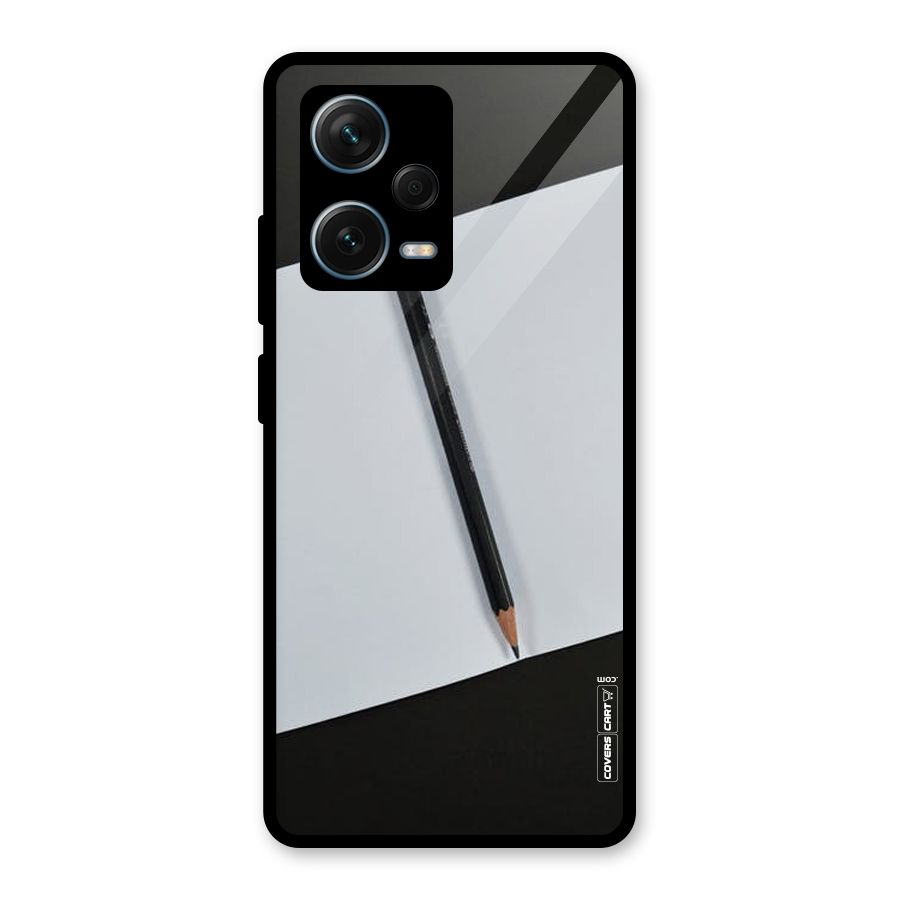Write Your Thoughts Glass Back Case for Redmi Note 12 Pro Plus 5G