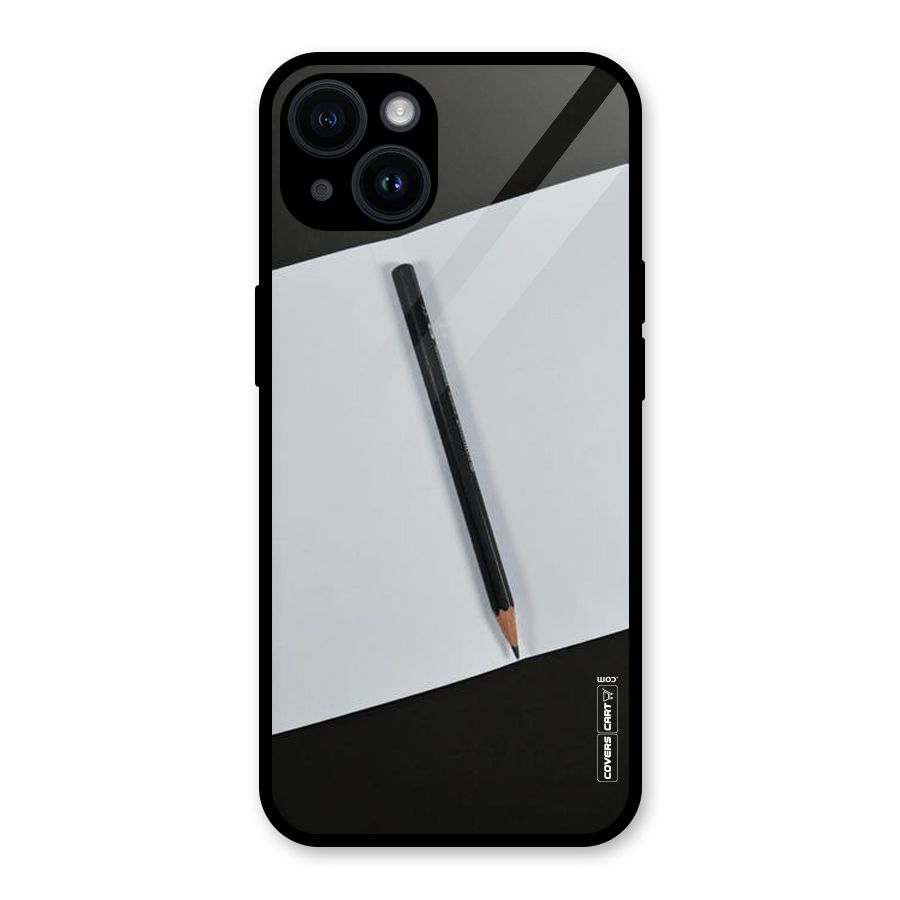 Write Your Thoughts Glass Back Case for iPhone 14