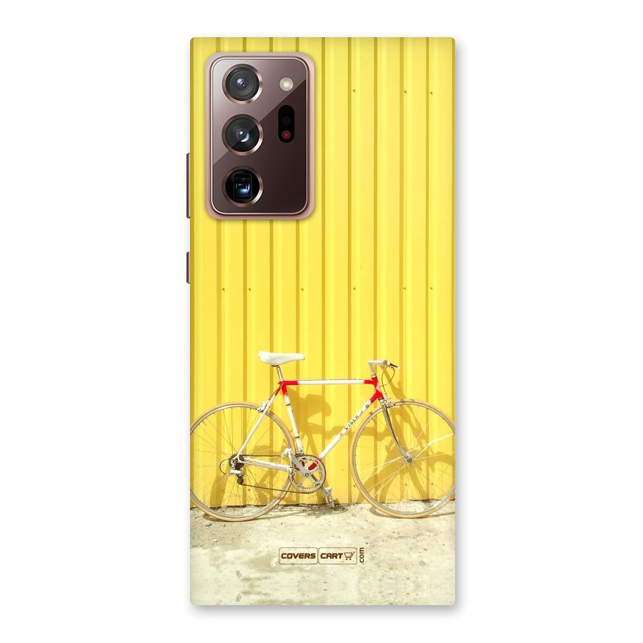 Yellow Cycle Classic Back Case for Galaxy Note 20 Ultra