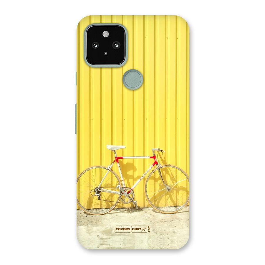 Yellow Cycle Classic Back Case for Google Pixel 5