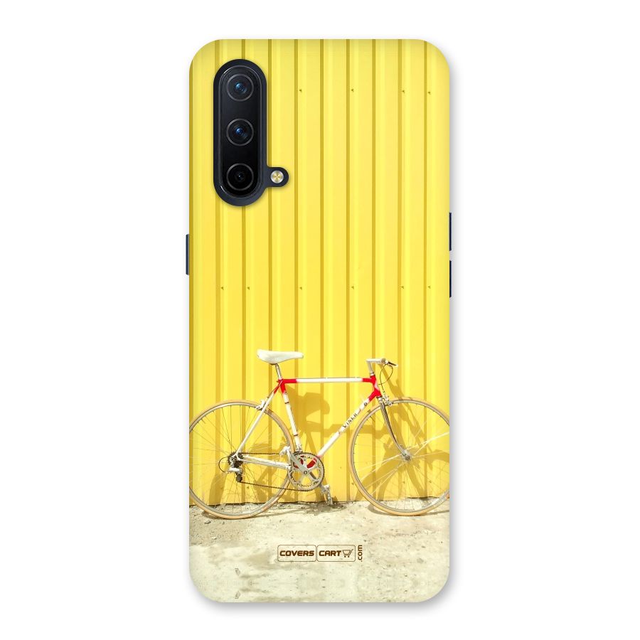 Yellow Cycle Classic Back Case for OnePlus Nord CE 5G