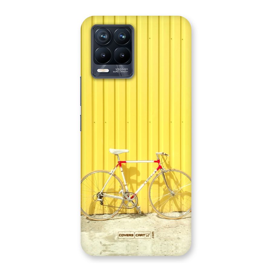 Yellow Cycle Classic Back Case for Realme 8 Pro